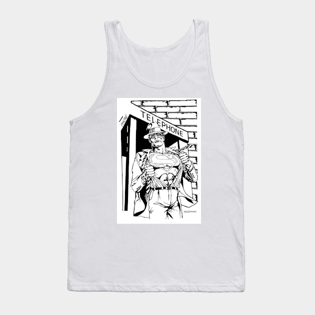 Hero of the 50's Tank Top by fancifullart